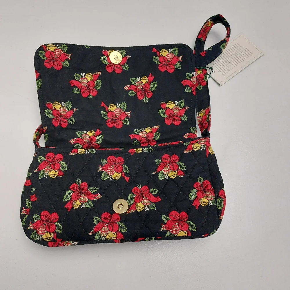 Vera Bradley Vintage Jilly Hens and Holly Christmas 2004 bag NWT